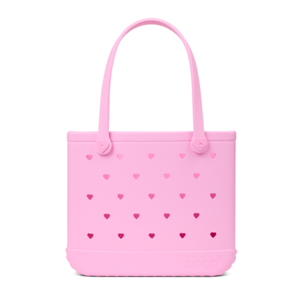Baby Bogg Bag - Cut Out Heart Pink Taffy